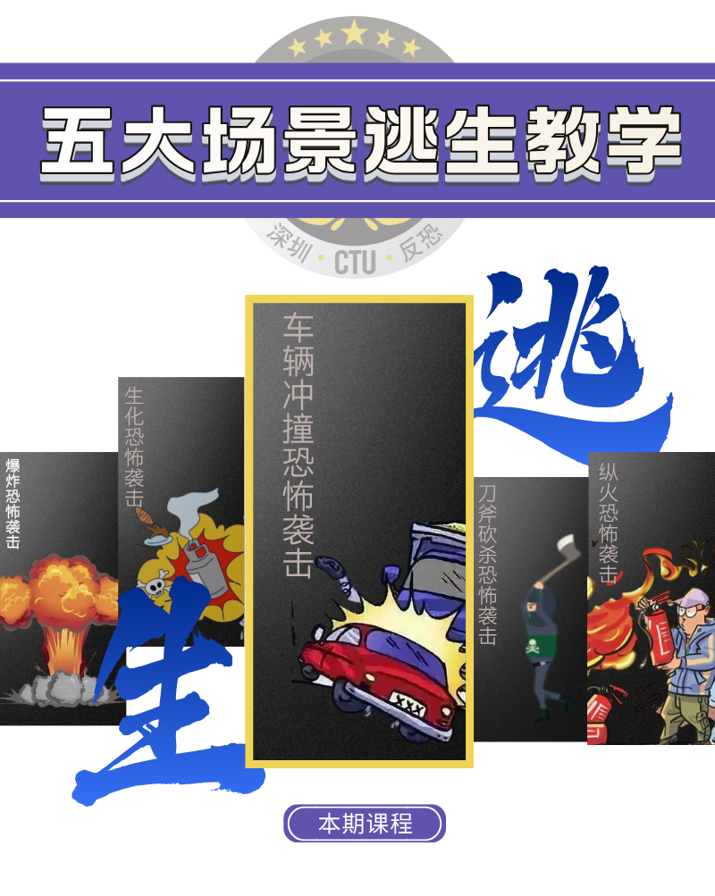 遇到车辆冲撞恐怖袭击怎么办？逃生教学来了