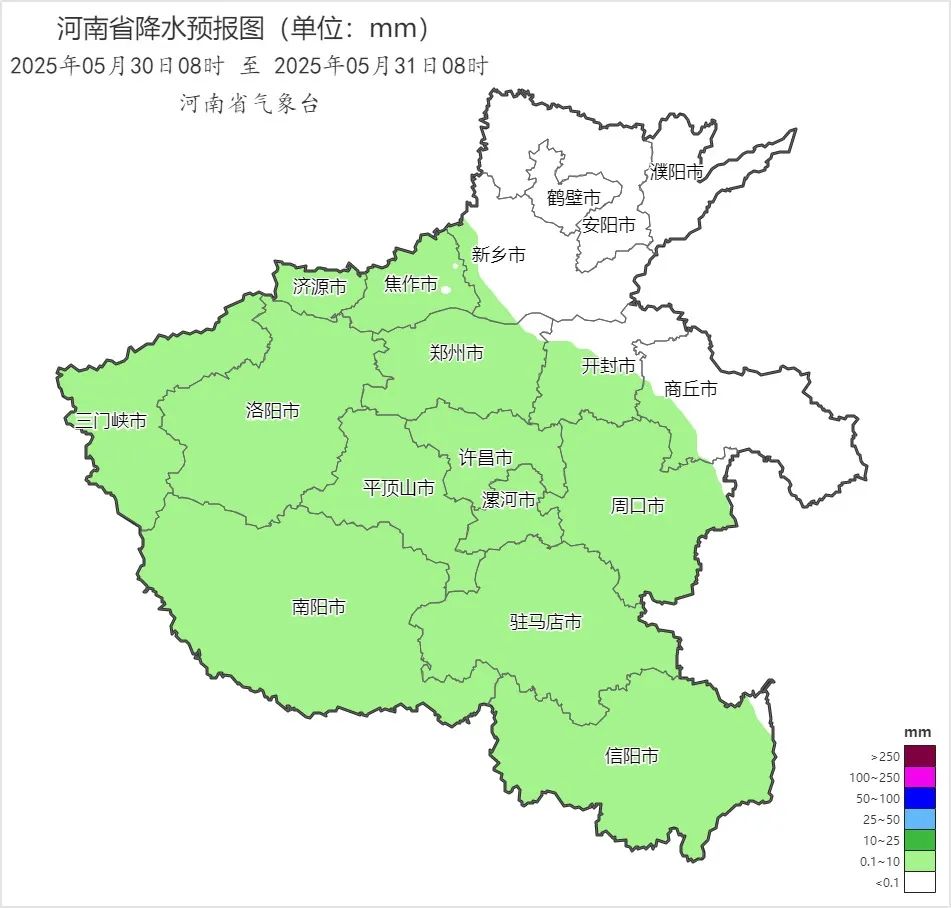 2025年05月30日08时 至 2025年05月31日08时_河南省降水预报图(单位:mm).png