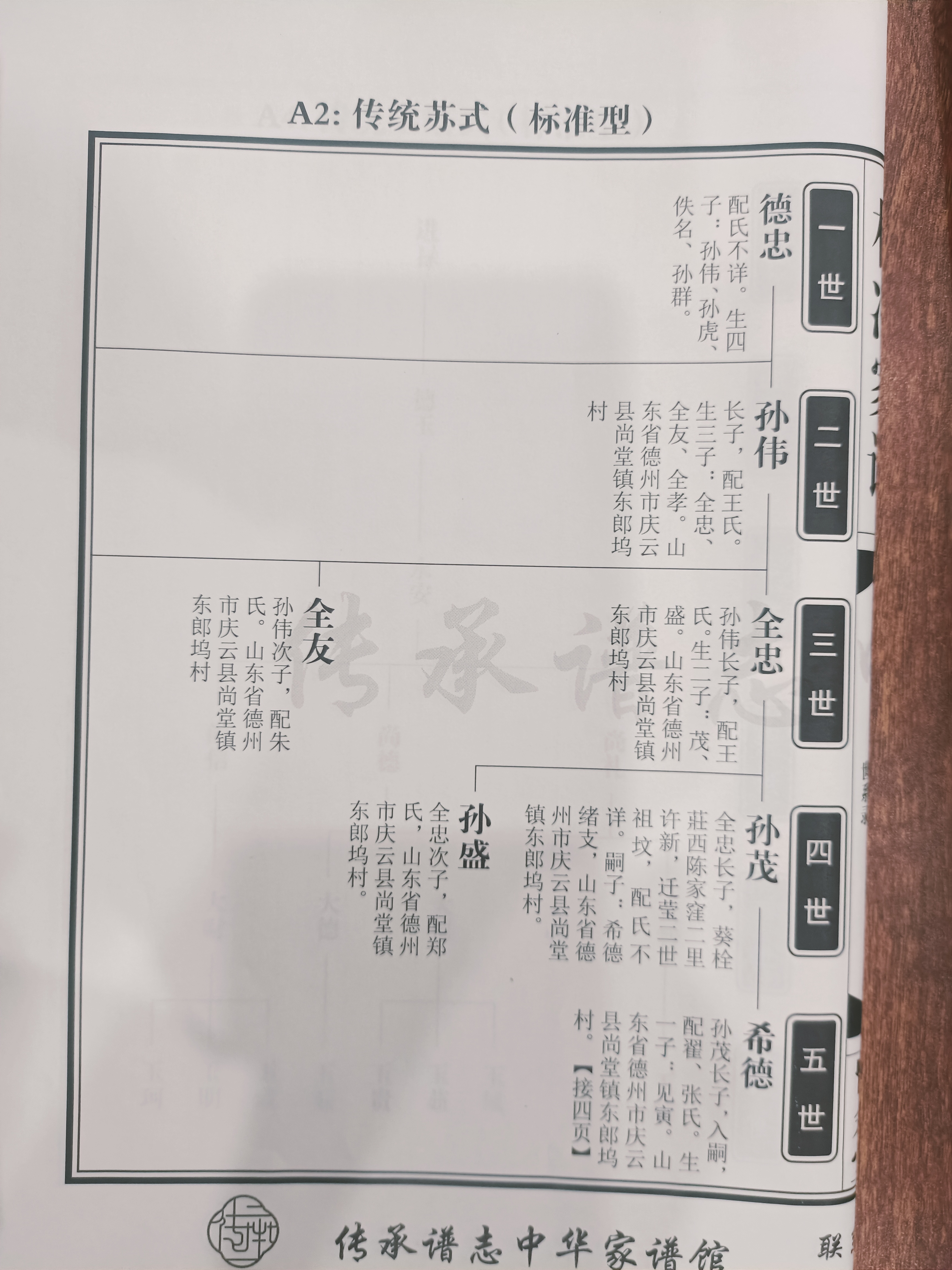 修家谱,世系图都有哪些格式?