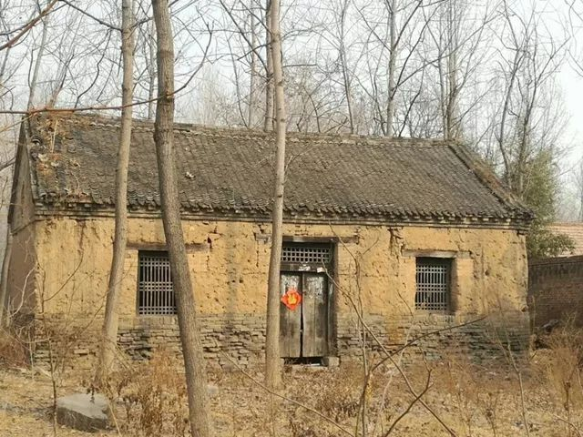 90年代河南農(nóng)村土坯房冬季