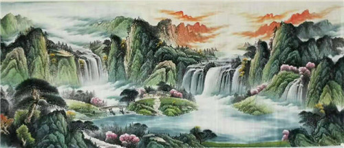 丹青墨海中勤學苦練耕耘二十春秋 著名書畫家崔秀芬