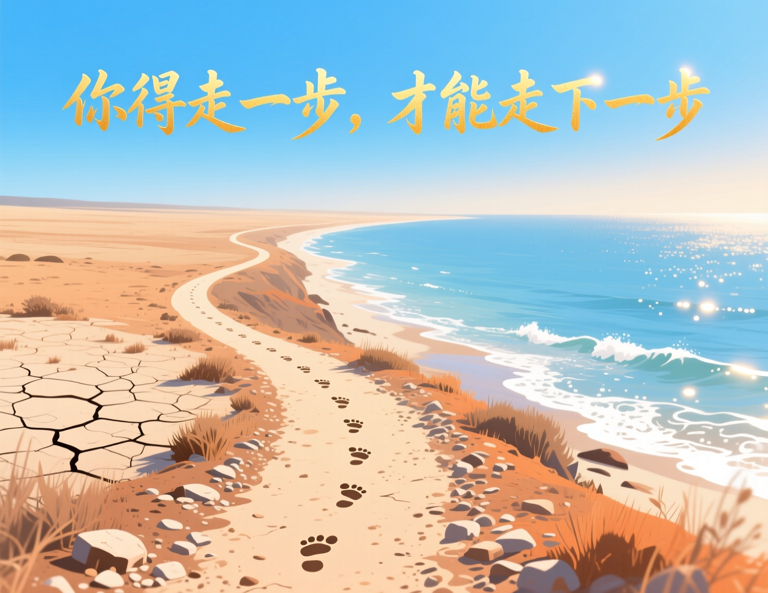 你得走一步,才能走下一步:在迷茫時代,走路本身就是答案