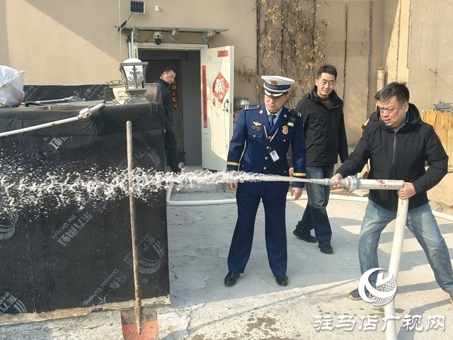 示范區消防救援大隊聯合多部門排查高層建筑消防安全 