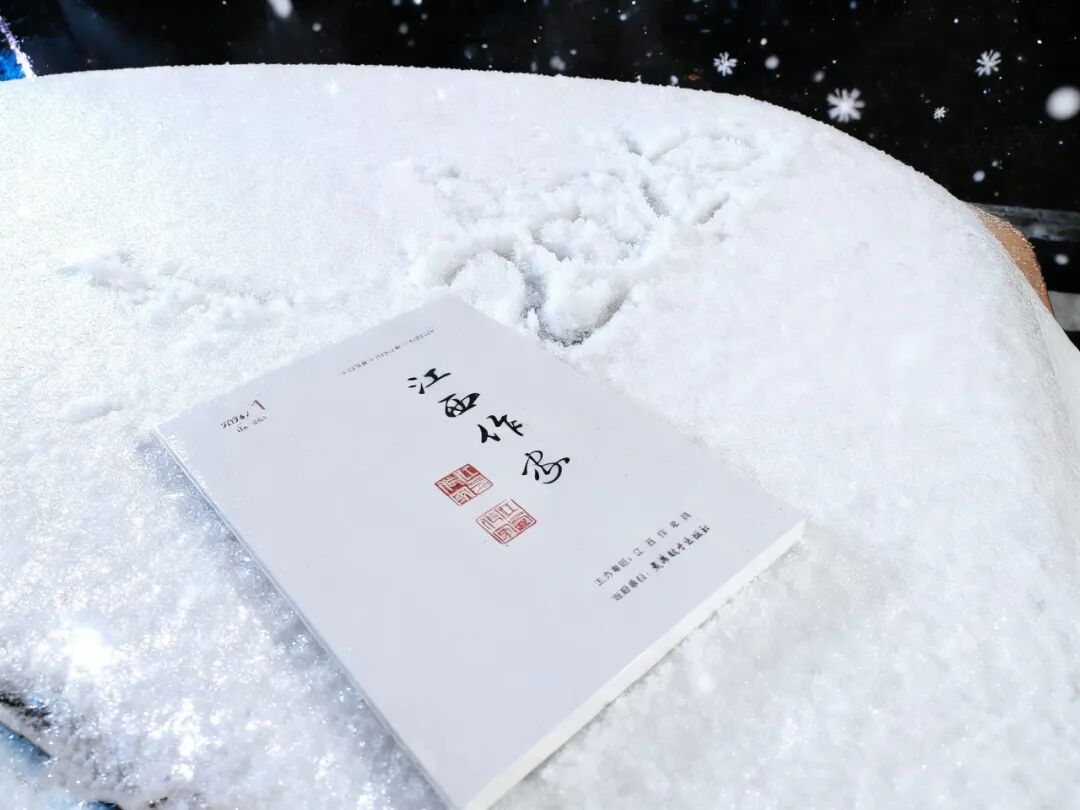 当《江西作家》遇上南昌的第一场雪(图1)