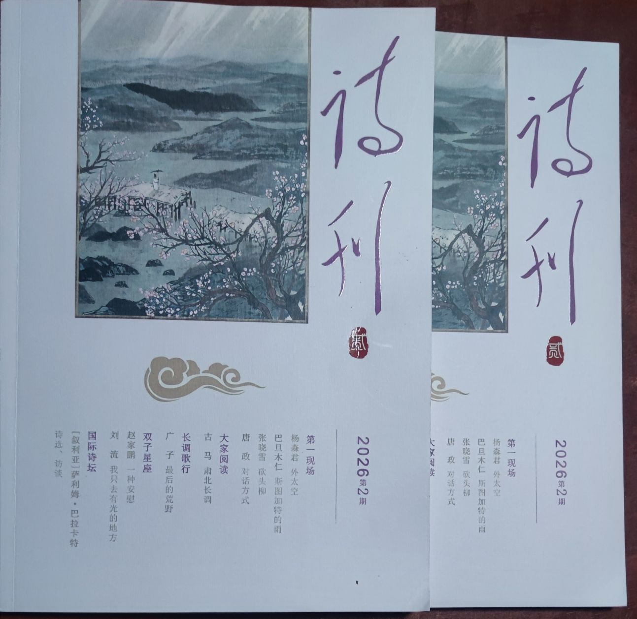 海天诗词|2月14日喜收《诗刊》—顶端新闻