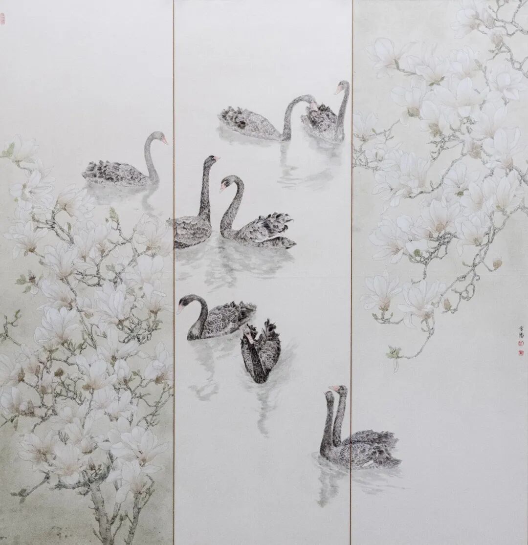 庄雪阳《游艺求真》中国当代书画名家致敬文脉主题汇展（图4）