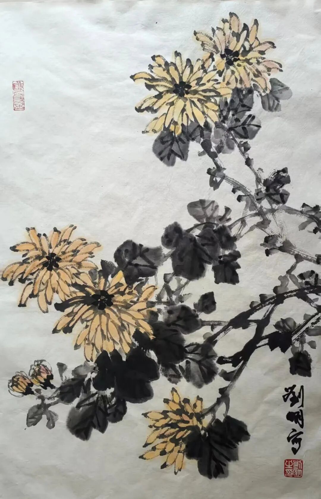 刘明《游艺求真》中国当代书画名家致敬文脉主题汇展（图8）