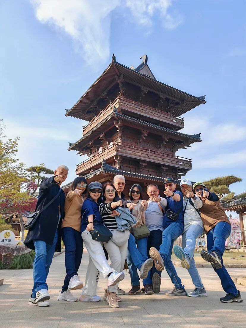 今年春天，馬來西亞會獎旅游團在南京游覽。南京文旅供圖