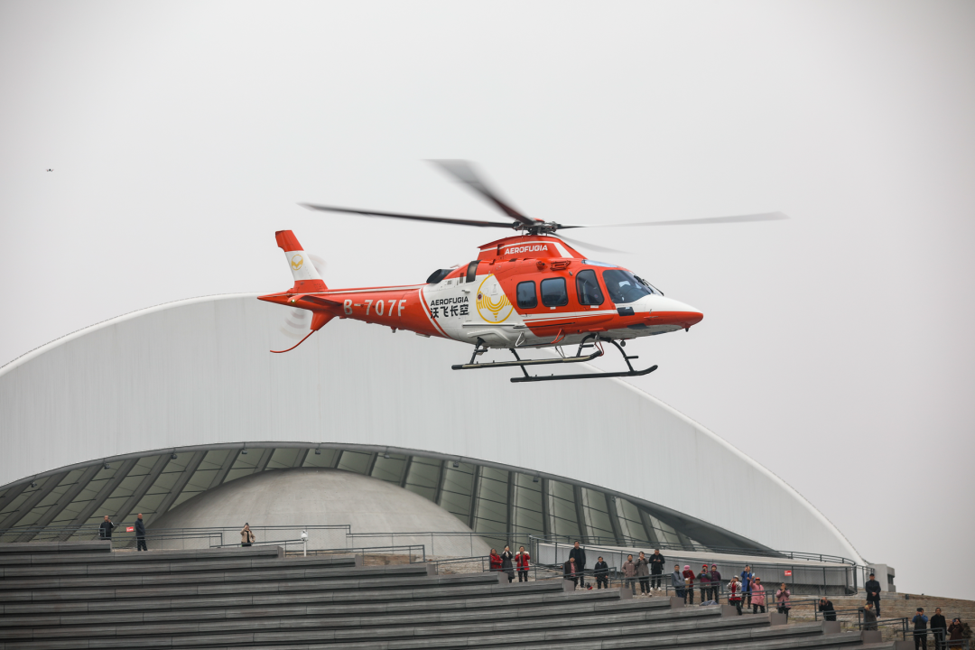 安岳至大足低空航線試飛。主辦方 供圖